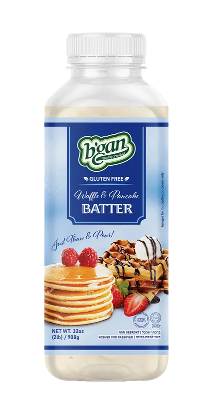 Gluten Free Waffle & Pancake Batter [Kfp]