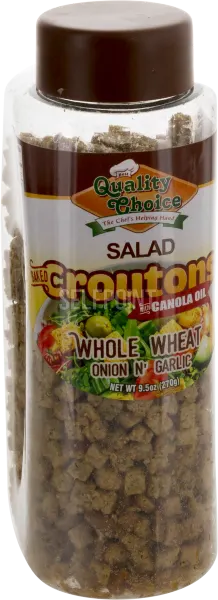 Whole Wheat Croutons Onion & Garlic