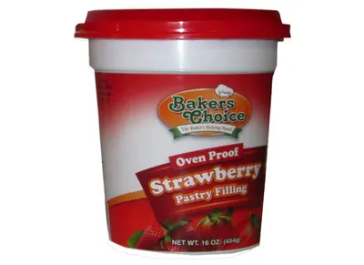 Oven Pruff Pastry Filling Strawberry