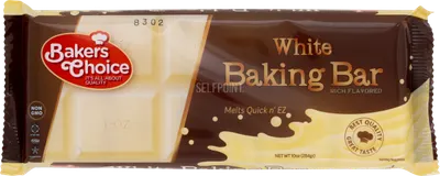 White Baking Chocolate Bar