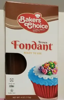 Brown Fondant Ready to Use