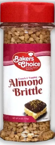 Almond Brittle Crunch & Toppings