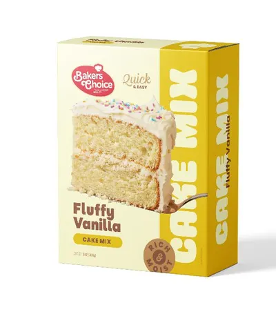 Quick & Easy Fluffy Vanilla Cake Mix