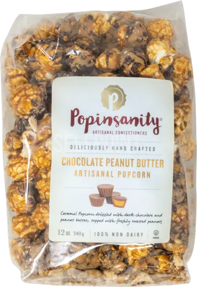 Chocolate Peanut Butter Artisanal Popcorn