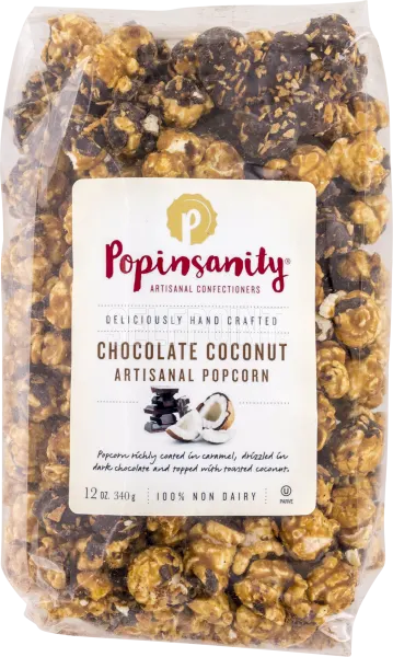 Chocolate Coconut Artisanal Popcorn