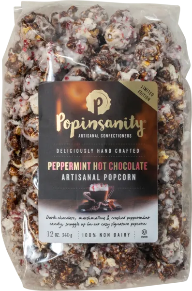 Peppermint Hot Chocolate Artisanal Popcorn