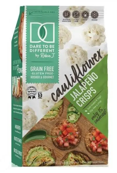 Cauliflower Crisps Jalapeno