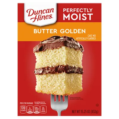Classic Butter Golden Moist Cake Mix