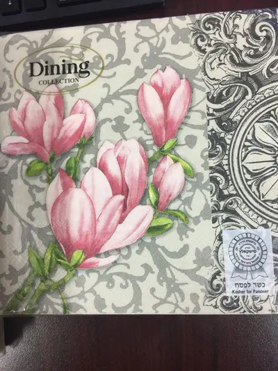 Flowers Lunch Napkins