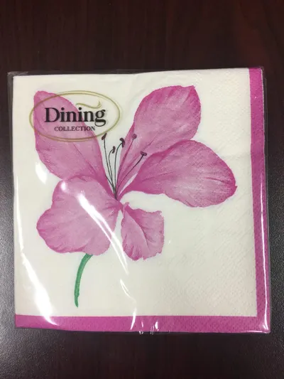 Dc Cocktail Napkins Flowers