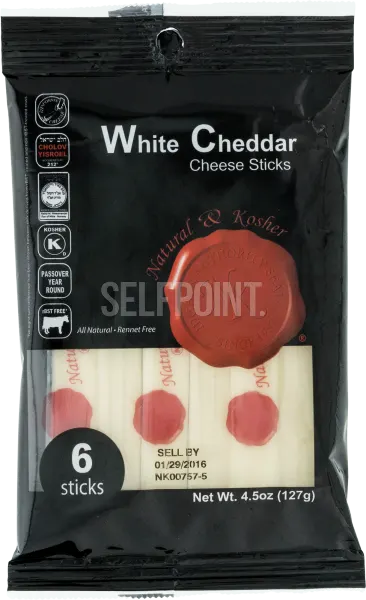 White Cheddar Cheese Sticks 6 ct