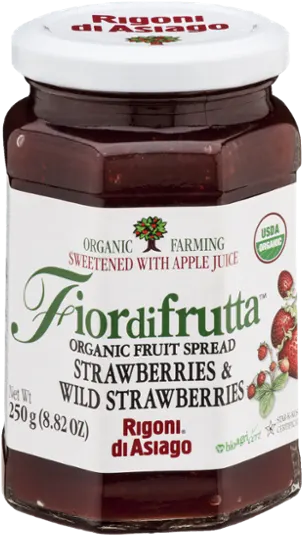 Organic Fruit Spread Strawberries & Wild Strawberries