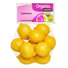 Organic Lemons