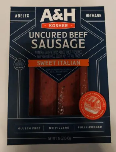 Uncured Sweet Italian Beef Sausage