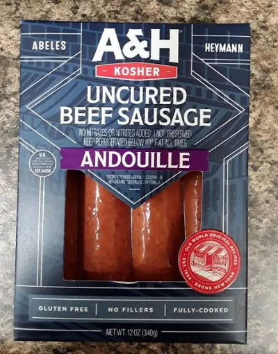 Uncured Andouille Beef Sausage