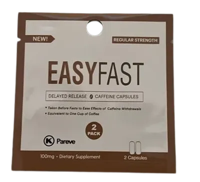 Easy Fast Caffeine Capsules - Delayed Release