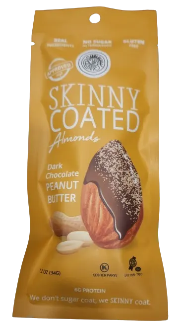 Peanut Butter Skinny Coated Almonds