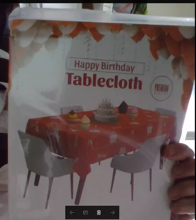 Birthday Tablecloth