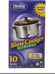 Extra Wide Slow Cooker Liners