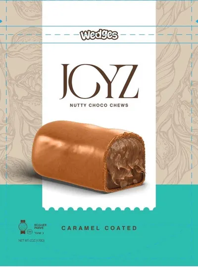 Joyz Nutty Choco Chews  with Caramel Coated