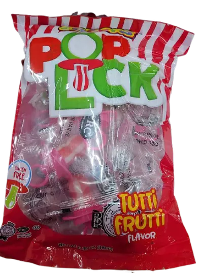 Pop Lick Tutti Fruit Flavor Candy