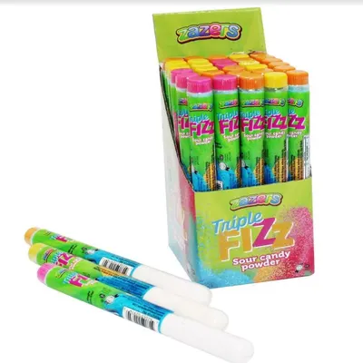 Triple Fizz Sour Candy Powder