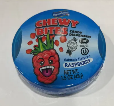 Chewy BItes Candy Dispenser Raspberry Flavor