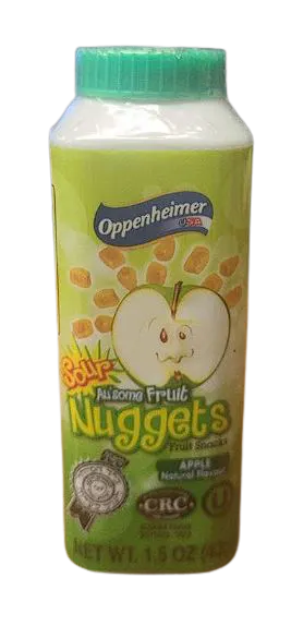 Sour Apple Nuggets Fruit Snacks