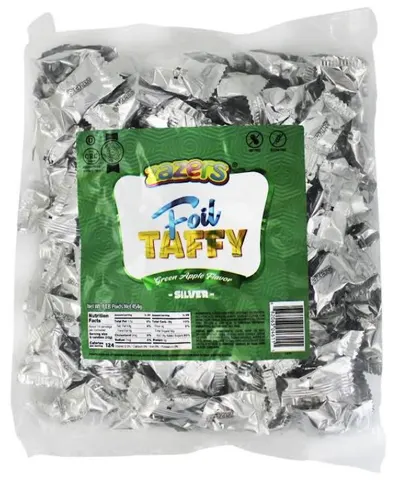 Green Apple Foil Taffy