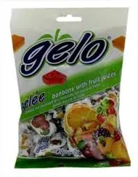 Gelo Bonbons With Fruit Juices