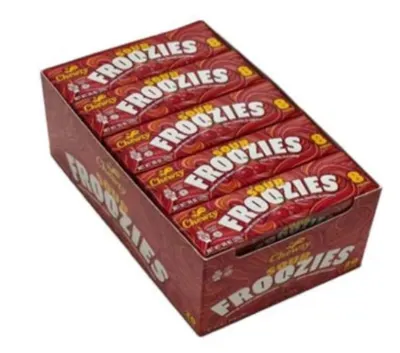 Sour Cherry Flavored Center Filled Chewy Candy 8 ct