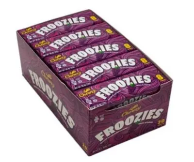 Grape Flavor Centre Filled Chewy Candy 8 ct