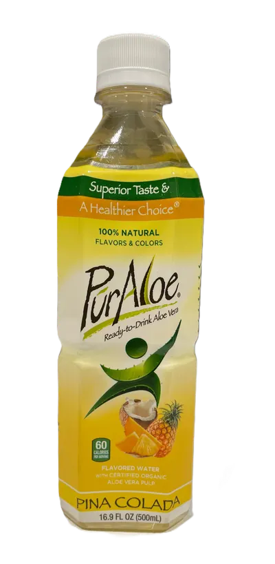 Aloe Vera Pina Colada Drink