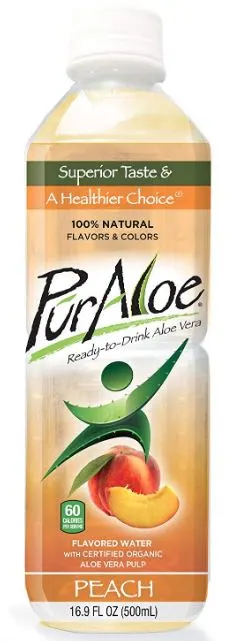 Aloe Vera Peach Beverage