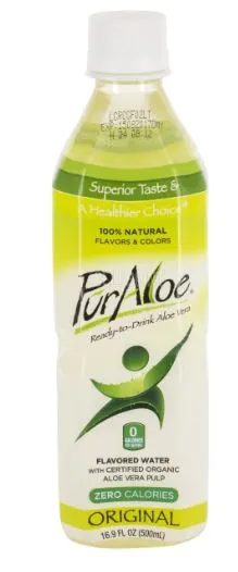 Original Aloe Vera Pulp Water Zero Calories