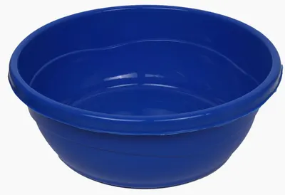 Washing Bowl Plastic Blue