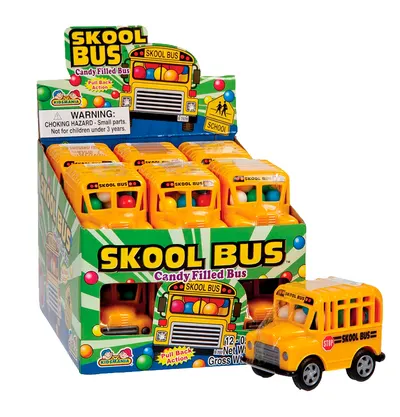 Assorted Candy School Bus