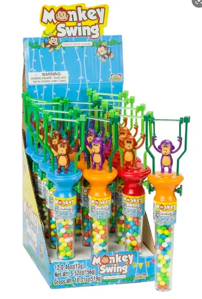 Monkey Swing Filled with Candy