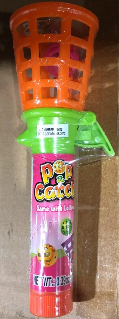 Pop & Catch Game with Lollipop