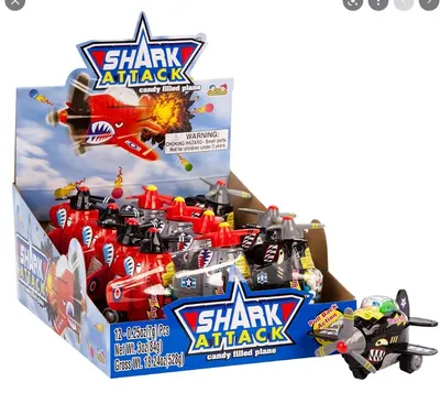 Shark Attack Candy Filled Plane