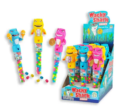 Wacky Shark Filled with Candy