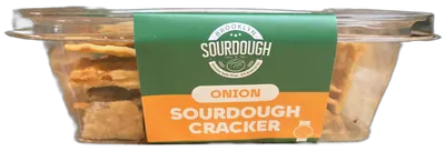 Onion Sourdough Cracker