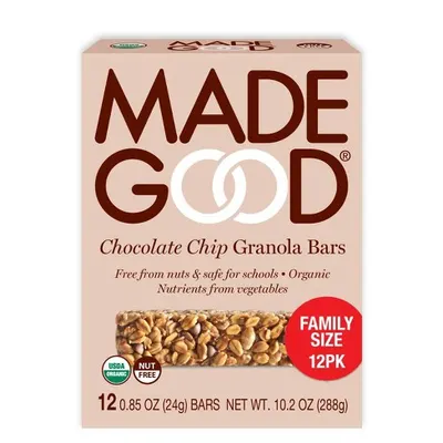 Chocolate Chip Granola Bars