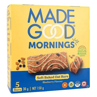 Soft Baked Blueberry Flavored Oat Bars 5 ct