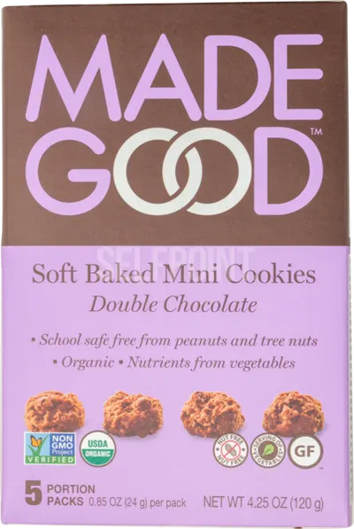 Soft Baked Double Chocolate Mini Cookies 5 pk