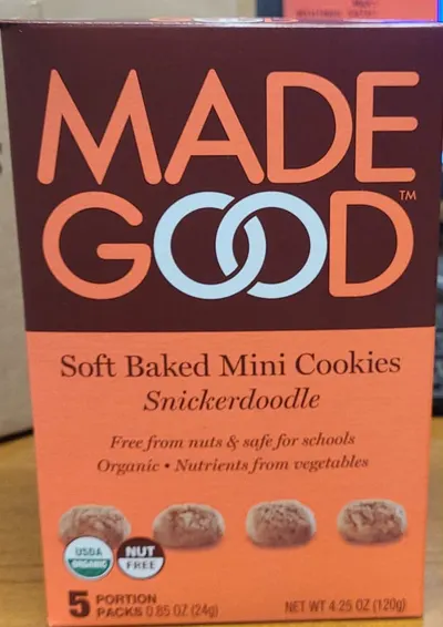 Soft Baked Mini Cookies Snickerdoodle 5 ct