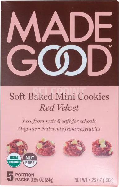 Soft Baked Mini Cookies Red Velvet 5 pk