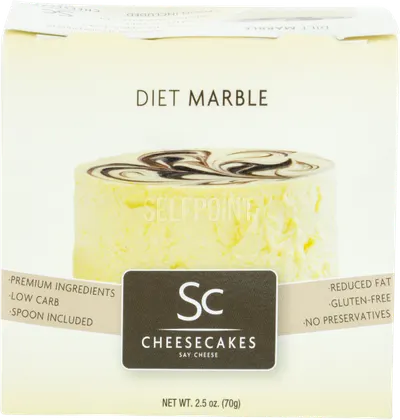 Diet Marble Cheesecake