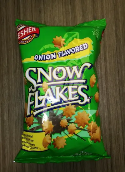 Onion Flavored Snow Flakes