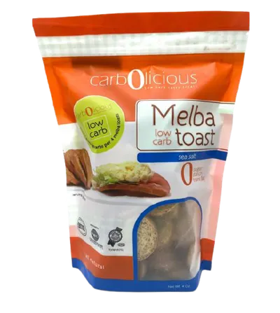 Low Carb Melba Toast Sea Salt